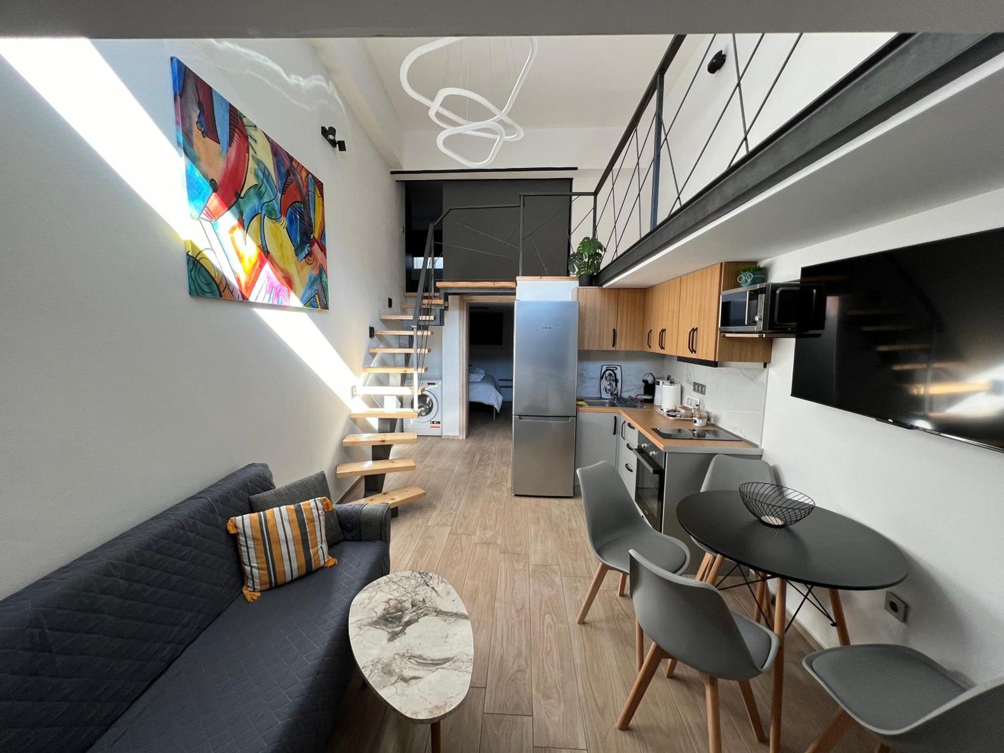 City Center Loft With Private Parking Kavala Eksteriør billede