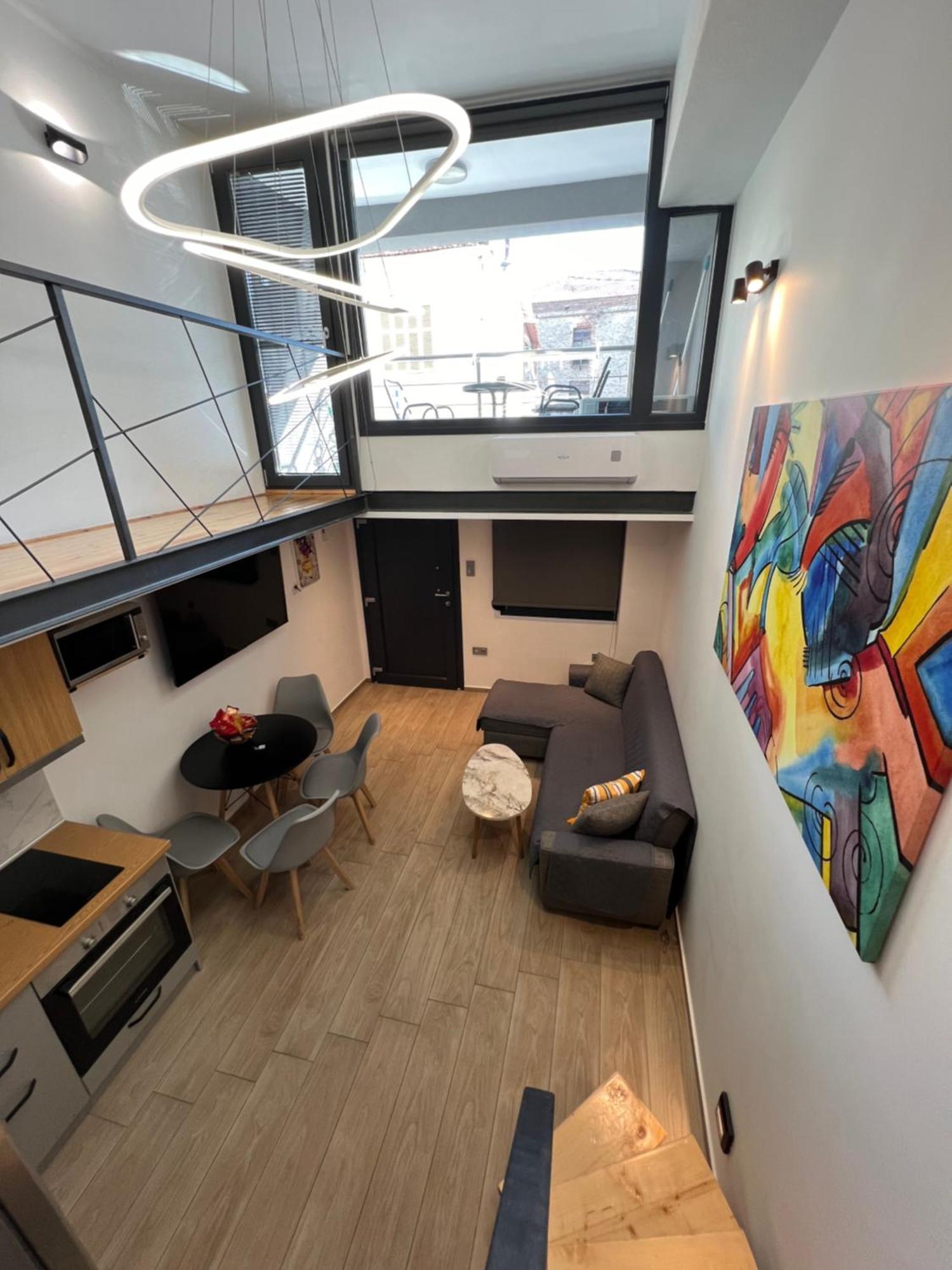 City Center Loft With Private Parking Kavala Eksteriør billede