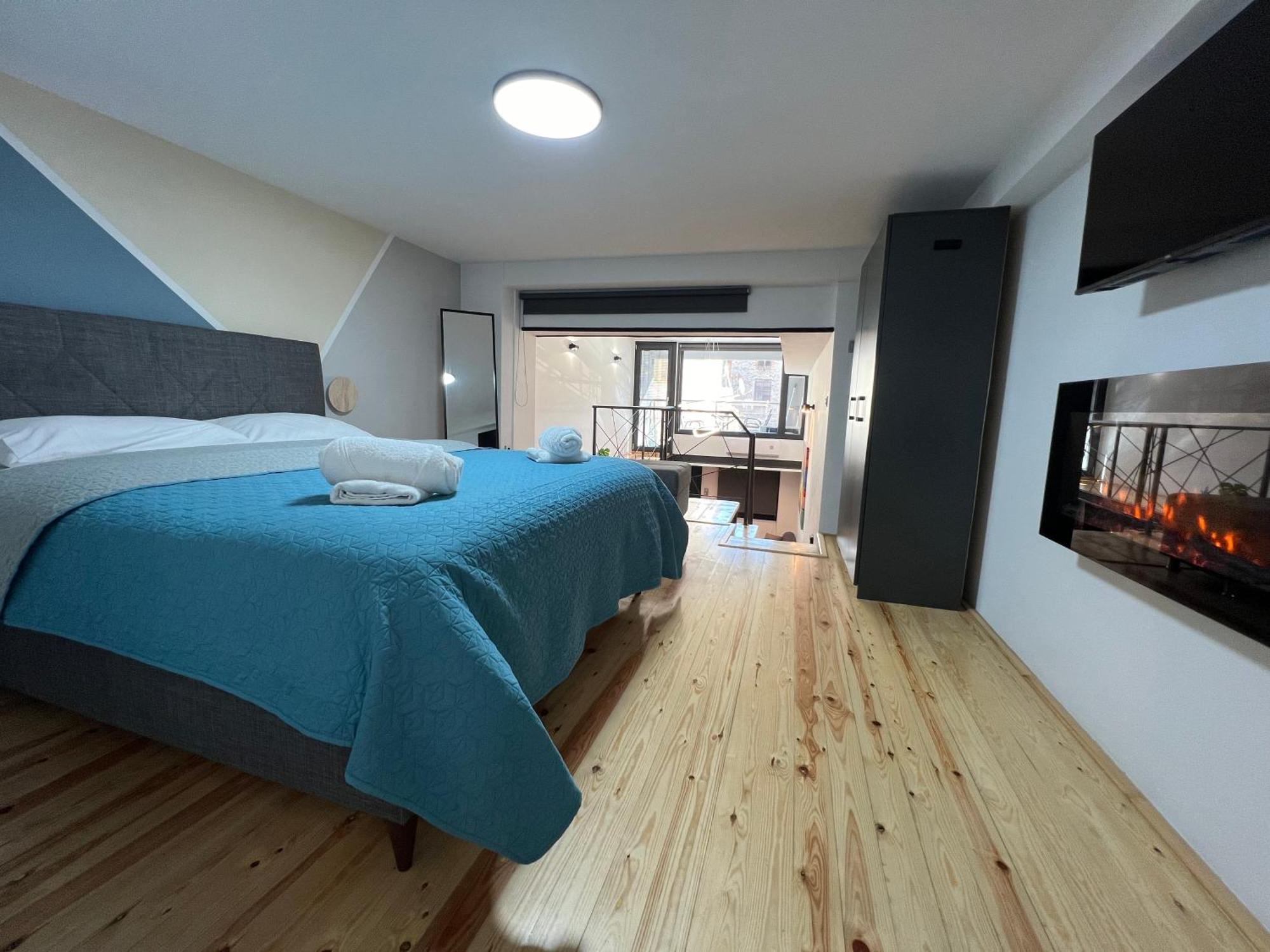 City Center Loft With Private Parking Kavala Eksteriør billede