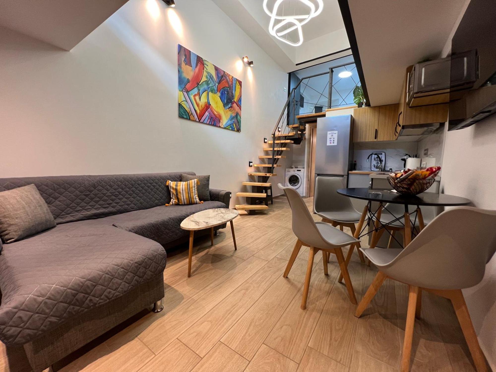 City Center Loft With Private Parking Kavala Eksteriør billede